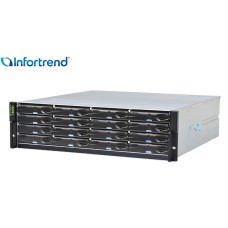 EonStor DS 2016R2C Infortrend - 3U Enterprise - Storage SAN com 16 Baias SAS e SATA - Controlador Redundante EonStor DS 2016R2C Infortrend - 3U Enterprise - Storage SAN com 16 Baias SAS e SATA - Controlador Redundante