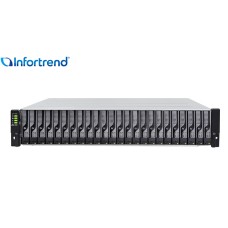 EonStor DS 2024R2CB Infortrend - 2U Enterprise - Storage SAN com 24 Baias de 2.5" SAS e SATA - Controlador Redundante EonStor DS 2024R2CB Infortrend - 2U Enterprise - Storage SAN com 24 Baias de 2.5" SAS e SATA - Controlador Redundante
