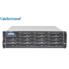 Eonstor DS 3016G Storage Infortrend 16 baias | host board SAS, FC e Gigabit Ethernet | até 256TB Eonstor DS 3016G Storage Infortrend 16 baias | host board SAS, FC e Gigabit Ethernet | até 256TB