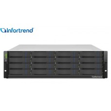 Gabinete de expansão Rackmount Infortrend modelo JB 316S com 16 baias para discos SAS e SATA Gabinete de expansão Rackmount Infortrend modelo JB 316S com 16 baias para discos SAS e SATA