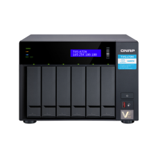 Qnap TVS-672N Storage NAS 6 baias, 5 Gb Ethernet | Deduplication Qnap TVS-672N Storage NAS 6 baias, 5 Gb Ethernet | Deduplication