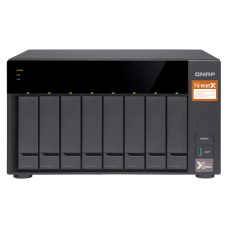 Qnap TS-832x , Storage NAS com 8 baias até 112 TB e Tiering Qnap TS-832x , Storage NAS com 8 baias até 112 TB e Tiering