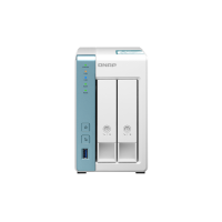 Qnap TS-231K Storage NAS com 2 baias SATA3, Gigabit Ethernet Qnap TS-231K Storage NAS com 2 baias SATA3, Gigabit Ethernet