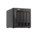 Qnap TS-453E Storage NAS 4 bay 4 portas Gb Ethernet até 80 TB Qnap TS-453E Storage NAS 4 bay 4 portas Gb Ethernet até 80 TB