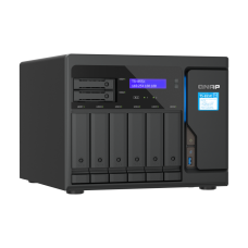 Qnap TS-855X - Storage NAS com 8 baias - 2 portas 2.5 Gb Ethernet - Intel Atom Qnap TS-855X - Storage NAS com 8 baias - 2 portas 2.5 Gb Ethernet - Intel Atom
