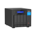 Qnap TVS-h474 - Intel Pentium - ZFS -Storage 4 baias até 80 TB - com desduplicação Qnap TVS-h474 - Intel Pentium - ZFS -Storage 4 baias até 80 TB - com desduplicação