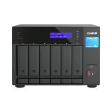 Qnap TVS-h674T | Thunderbolt 4 e 2.5 Gigabit Ethernet | Storage 6 baias Qnap TVS-h674T | Thunderbolt 4 e 2.5 Gigabit Ethernet | Storage 6 baias