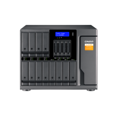Qnap TL-D1600S - Unidade de expansão JBOD com 16 baias - conexão SATA Qnap TL-D1600S - Unidade de expansão JBOD com 16 baias - conexão SATA