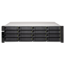 Qnap ES1686dc Xeon |Controladora Redundante|ZFS Storage 16 baias SAS e SATA Qnap ES1686dc Xeon |Controladora Redundante|ZFS Storage 16 baias SAS e SATA