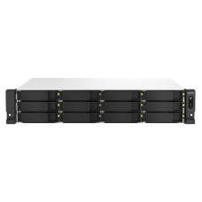 Qnap TS-1264U-RP |Storage Rack NAS 12 baias| Intel Quad Core Qnap TS-1264U-RP |Storage Rack NAS 12 baias| Intel Quad Core