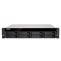 Qnap TS-883XU-RP Storage Xeon 8 baias Rackmount conexão 10 Gb Ethernet Qnap TS-883XU-RP Storage Xeon 8 baias Rackmount conexão 10 Gb Ethernet