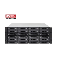 Qnap TS-h2477XU-RP - Storage 24 baias - AMD Ryzen - QTS Hero ZFS Qnap TS-h2477XU-RP - Storage 24 baias - AMD Ryzen - QTS Hero ZFS