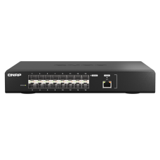 Qnap Switch Gerenciavel com 16 portas QSW-M5216-1T | 16 portas 25 GbE SFP28 + 1 porta 10 GbE RJ45. Qnap Switch Gerenciavel com 16 portas QSW-M5216-1T | 16 portas 25 GbE SFP28 + 1 porta 10 GbE RJ45.