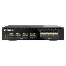 Qnap Switch Gerenciavel com 12 portas QSW-M7308R-4X | 4 portas 100 GbE QSFP28 + 8 portas 25 GbE SFP28. Qnap Switch Gerenciavel com 12 portas QSW-M7308R-4X | 4 portas 100 GbE QSFP28 + 8 portas 25 GbE SFP28.